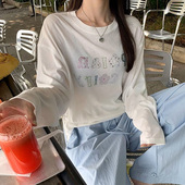 冰丝空调衫 白色罩衫 透明网纱长袖 防晒打底衫 薄纱上衣女款 2026夏季