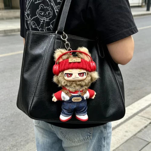 不含娃】王一博同款小嗷规则例外系列娃衣着替运动背带裤套潮装红