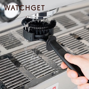 咖啡机清洁刷 工具 冲煮泡头用毛刷头子58mm手柄盲碗蒸汽长洗意式