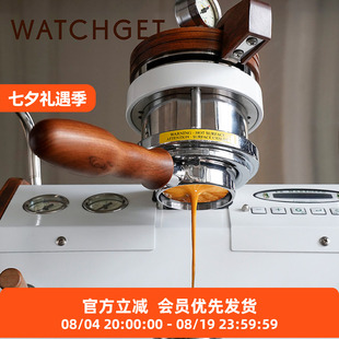 watchget意式咖啡机手柄辣妈58mm木把M12E61冲煮头lamarzocco无底