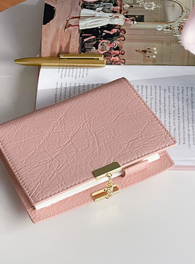 磁吸活页笔记本A7活页本外壳精致高级手帐本女随身迷你便携记事本