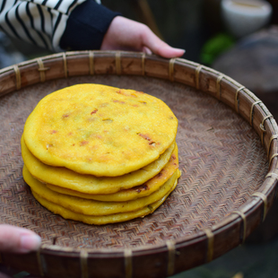 千岛湖玉米粿玉米饼淳安特产苞芦粿手工粗粮杂粮早餐煎饼素食饼