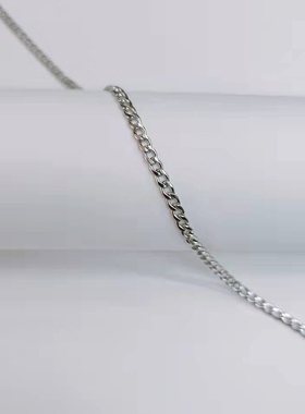 新款钛钢古巴嘻哈项链朋克男女士项链潮流粗链毛衣链不锈钢颈链