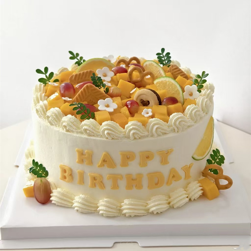 个性生日蛋糕南阳市唐河县新野内乡桐柏淅川社旗同城配送妈妈爱人