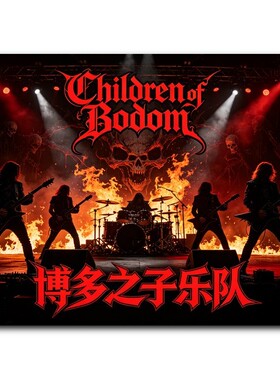 Children of Bodom博多之子乐队海报壁纸自粘贴纸画报牛皮纸贴画