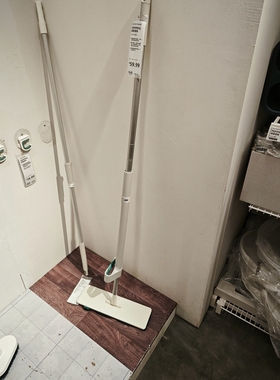 宜家佩普里格挤压清洁平板拖把懒人拖布拖地一拖净神器宜家拖把