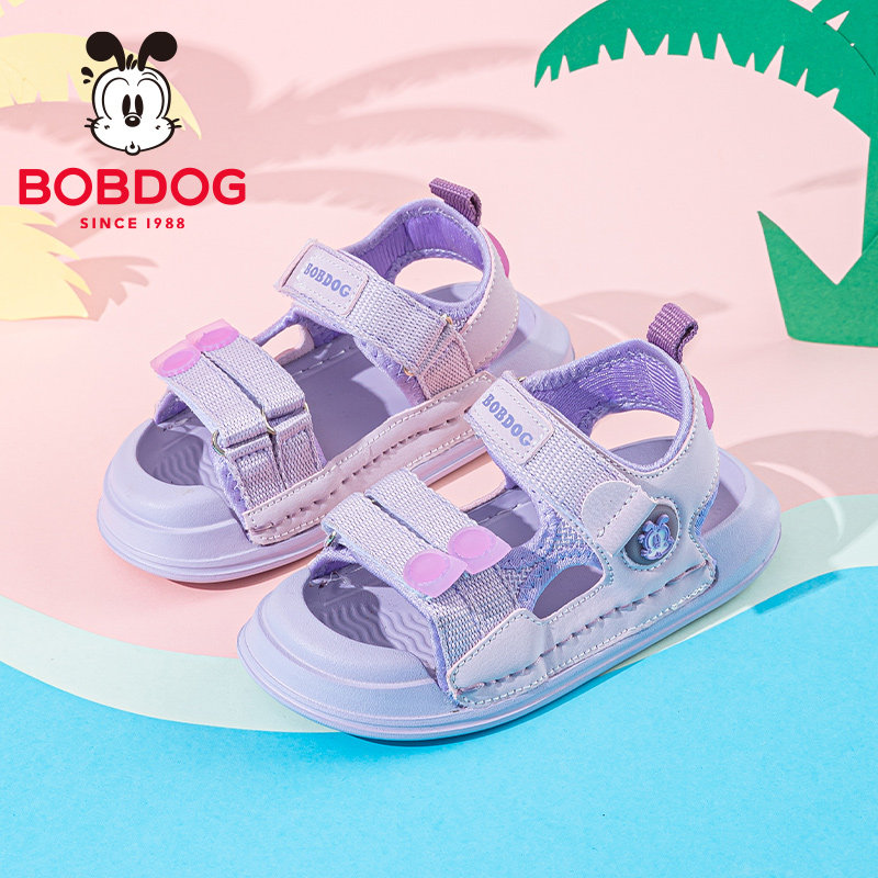 巴布豆童鞋女童凉鞋女孩运动夏鞋小学生夏季2026新款品牌儿童鞋子
