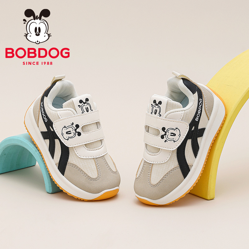 巴布豆童鞋儿童宝宝鞋2025新款秋季幼儿园室内鞋机能鞋男童学步鞋