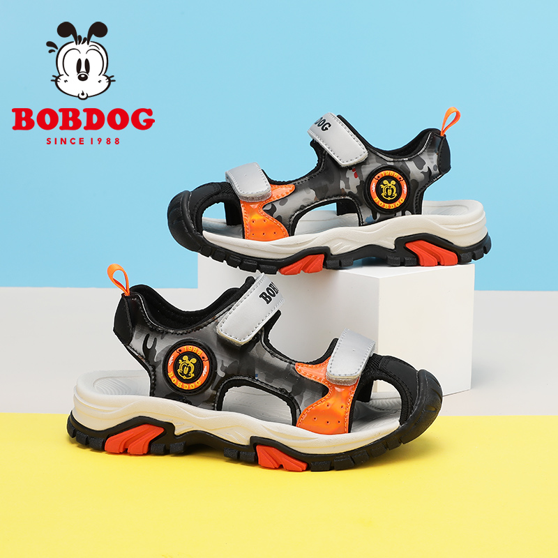 巴布豆儿童凉鞋夏季软底