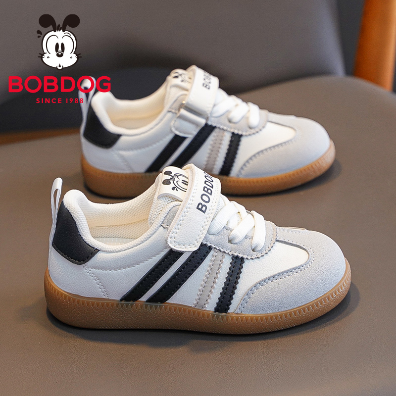 巴布豆童鞋男童鞋秋2025新款秋季男宝鞋小孩德训鞋男款儿童运动鞋