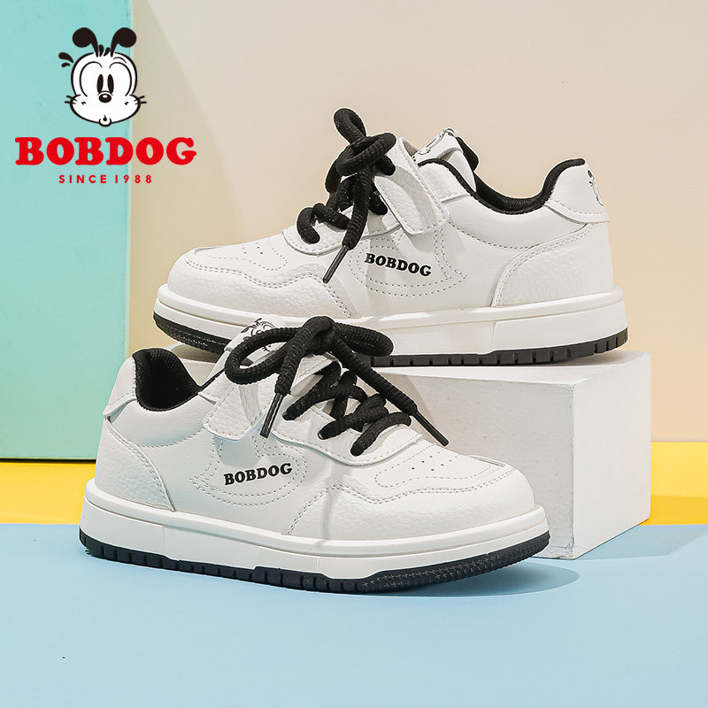 巴布豆童鞋儿童板鞋开春鞋2026新款男童休闲运动鞋春款女儿童鞋子