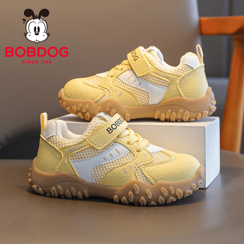 巴布豆童鞋官方旗舰店女童运动鞋2025新款女孩老爹鞋秋季儿童鞋子
