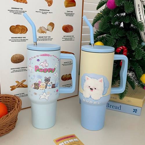 西高地1200ml保温杯高颜值便携式