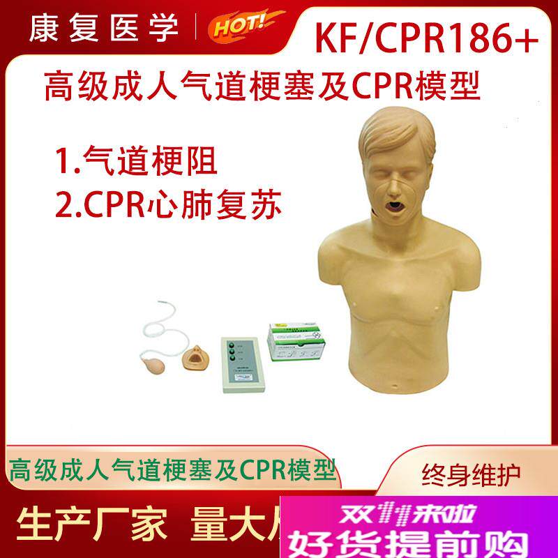 高级成人气d道梗塞及CPR模型成人海氏急救模型成人海姆立克模型