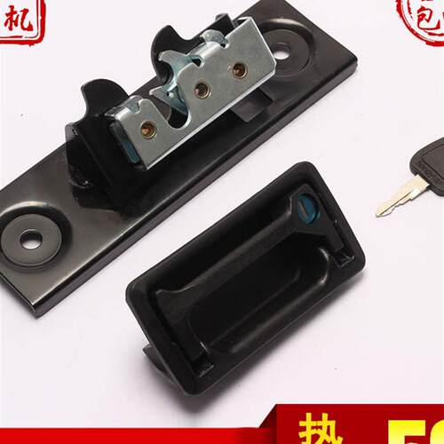 用斗山大宇DX55/60/75挖土机配件HDX80後盖锁引擎盖引擎盖锁