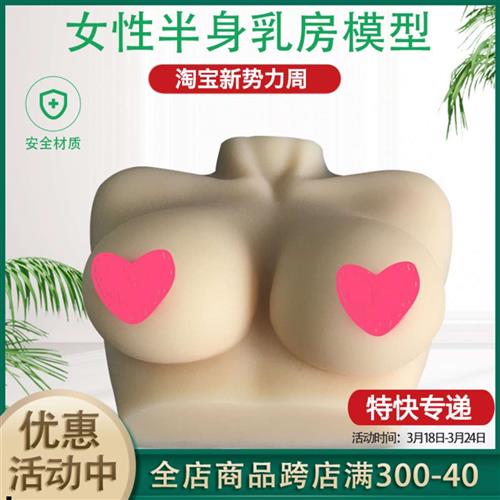 女性乳房模型仿真硅胶催乳师培训教学教具女性乳房模.型人体模型