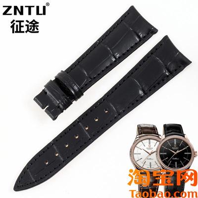 原装适配适合劳力士切利尼系列50509/50505真皮表带弯头手表配件2