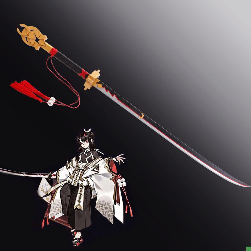 阴阳师鬼切cosplay道具天y剑韧心sp鬼切刀不可开刃奶切促销新品