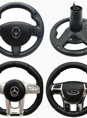 儿童车配件方向盘小孩四轮电动汽车玩具车把宝宝轿车龙头转向改装