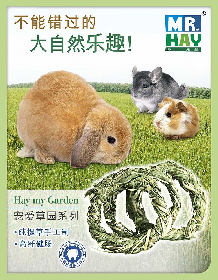 MR.HAY草先生手工提摩西草圈零食磨牙玩具兔子龙猫豚鼠草环MH32|ruв категории животное/Животное питание и принадлежностей, зайцеобразные и принадлежностей, Туту молярная - от Buy2taobao.com для оказания профессиональной услуги покупки агента Taobao
