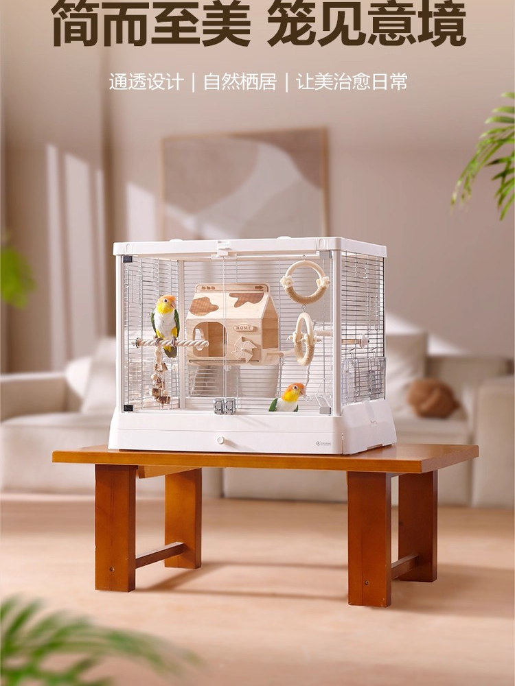 Buy Dayang Bird Cage B6047 Luxury Panoramic Glass - Product image 4