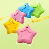 防丢星橡皮擦无屑干净素描擦字成线成条一年级学习用品多巴胺像皮