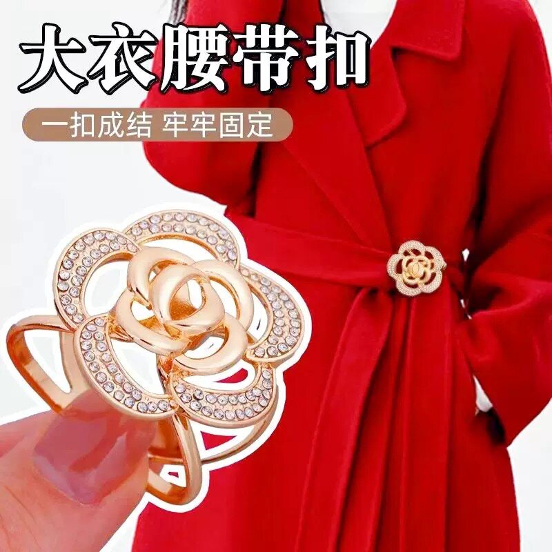丝巾扣胸针打结扣珍珠春季新品图片