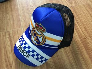 运动会太阳帽皇马网帽皇家马德里夏凉帽西班牙遮阳帽球队鸭舌帽子