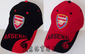运动会遮阳帽阿森纳鸭舌帽阿仙奴太阳帽夏凉帽网帽棒球帽运动帽子