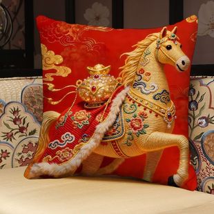 草地牛奶牛抱枕猎奇抽象沙雕表情包萌宠客厅沙发午休靠枕生日礼物