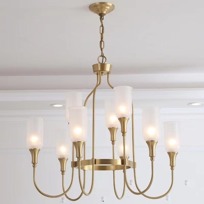 全铜餐厅吊灯法式复古