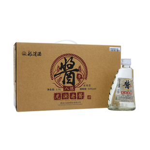 老酱八陈 53度酱香型白酒 250ml 纯粮食酿造 龙滨酒 6瓶 整箱装