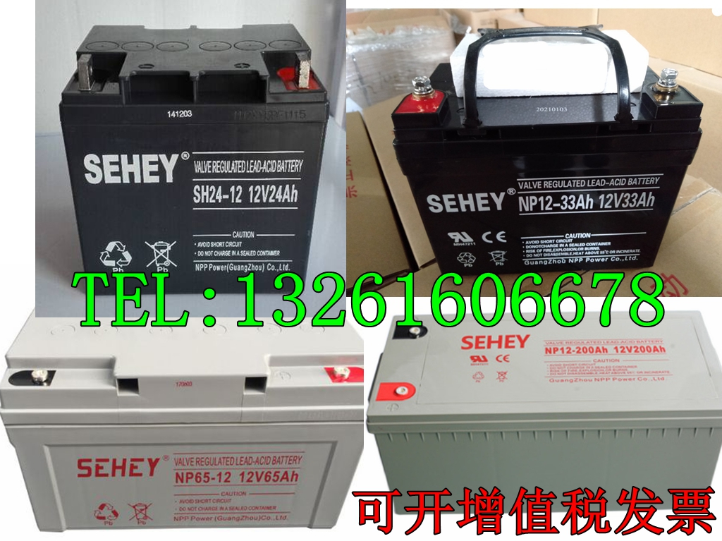 SEHEY西力蓄电池SH/NPG24-12V24AH5AH7AH12AH17AH33AH38AH65AH100