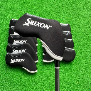 SRIXON带窗口铁杆套 10只装 高尔夫铁杆头保护套 球杆防尘套