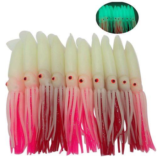 夜光鱿鱼软饵仕挂带鱼饵