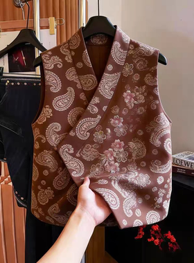 新中式国风盘扣马甲