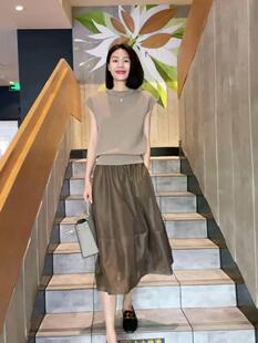 搭配新款女装套装港味2023休闲女夏早春时尚洋气轻熟风气质两件套