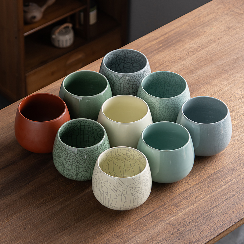 紫砂陶瓷茶渣缸茶水缸家用办公轻