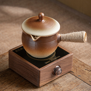 围炉煮茶电火炉子家用取暖器电陶炉煮茶器电炉温茶炉室内加热 冬季