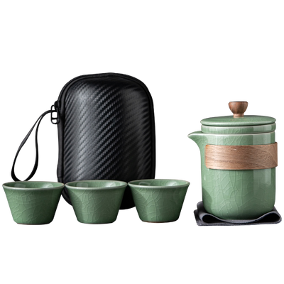 汝窑茶具套装HZ/豪尊旅行