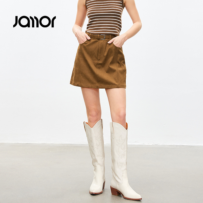 时尚简约 a字版型显瘦