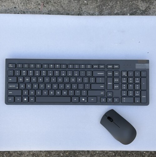 原装正品联想KB203W巧克力无线键盘鼠标套装通用办公电池2.4g灰色