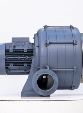 全风HTB125-704铝合金中压风机 5.5KW透浦式多段风机厂家现货
