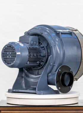 HTB100-505 4KW助燃中压风机HTB100-304 2.2kw多段式中压鼓风机