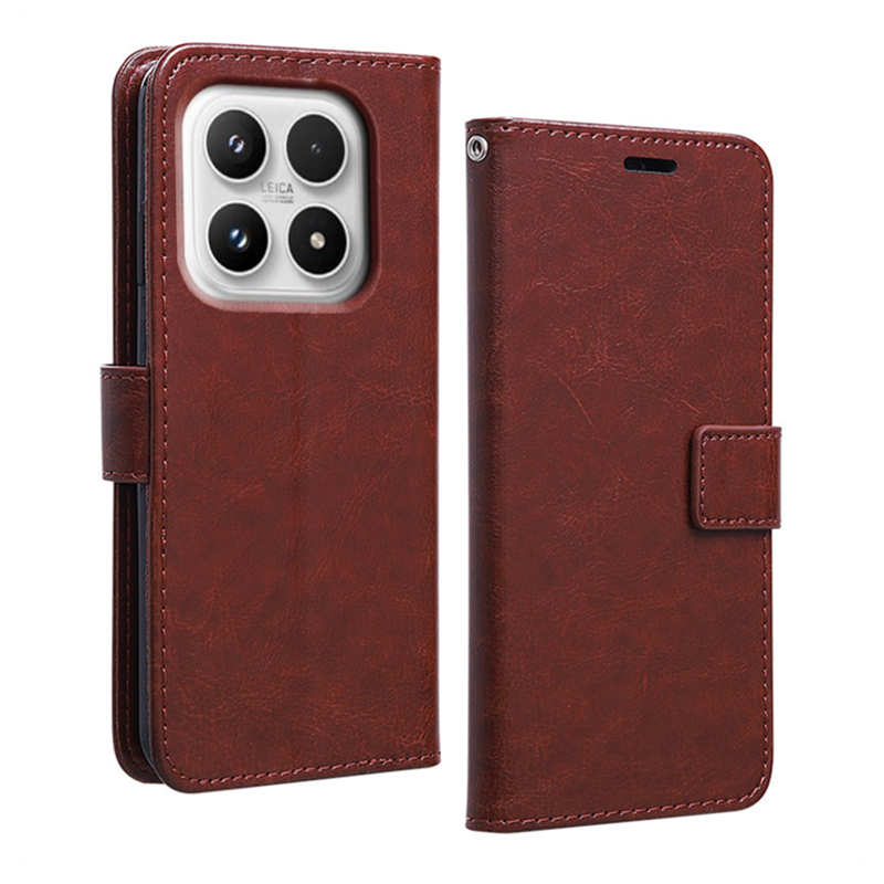 适用小米17手机壳25113PN0EC保护皮套Mi17翻盖式Xiaomi十七防摔全包边软硅胶插卡钱包男女新款商务简约