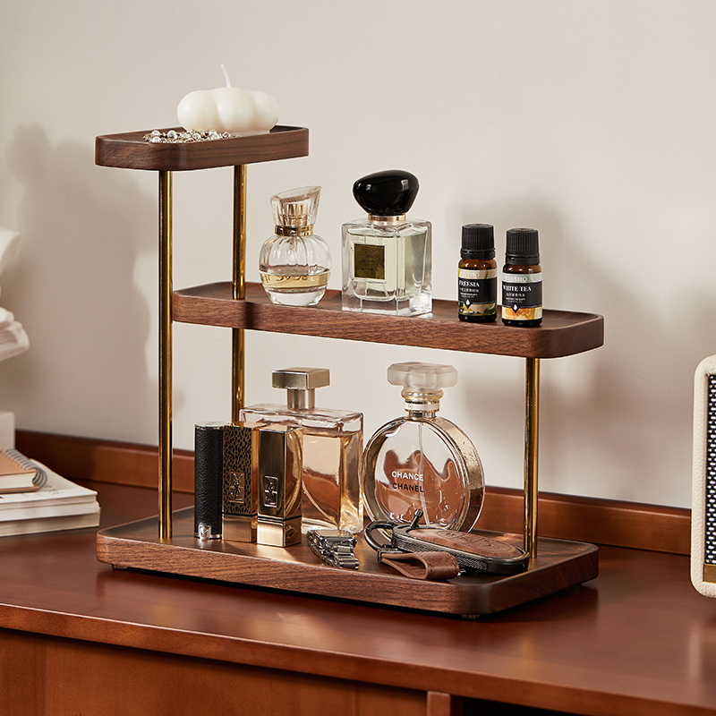 胡桃木钥匙置物架装饰摆件