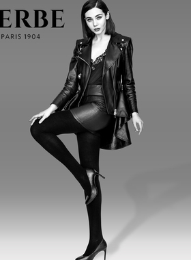 Gerbe格伯 法国进口女士羊绒连裤袜 女丝袜 ICBIE 240d