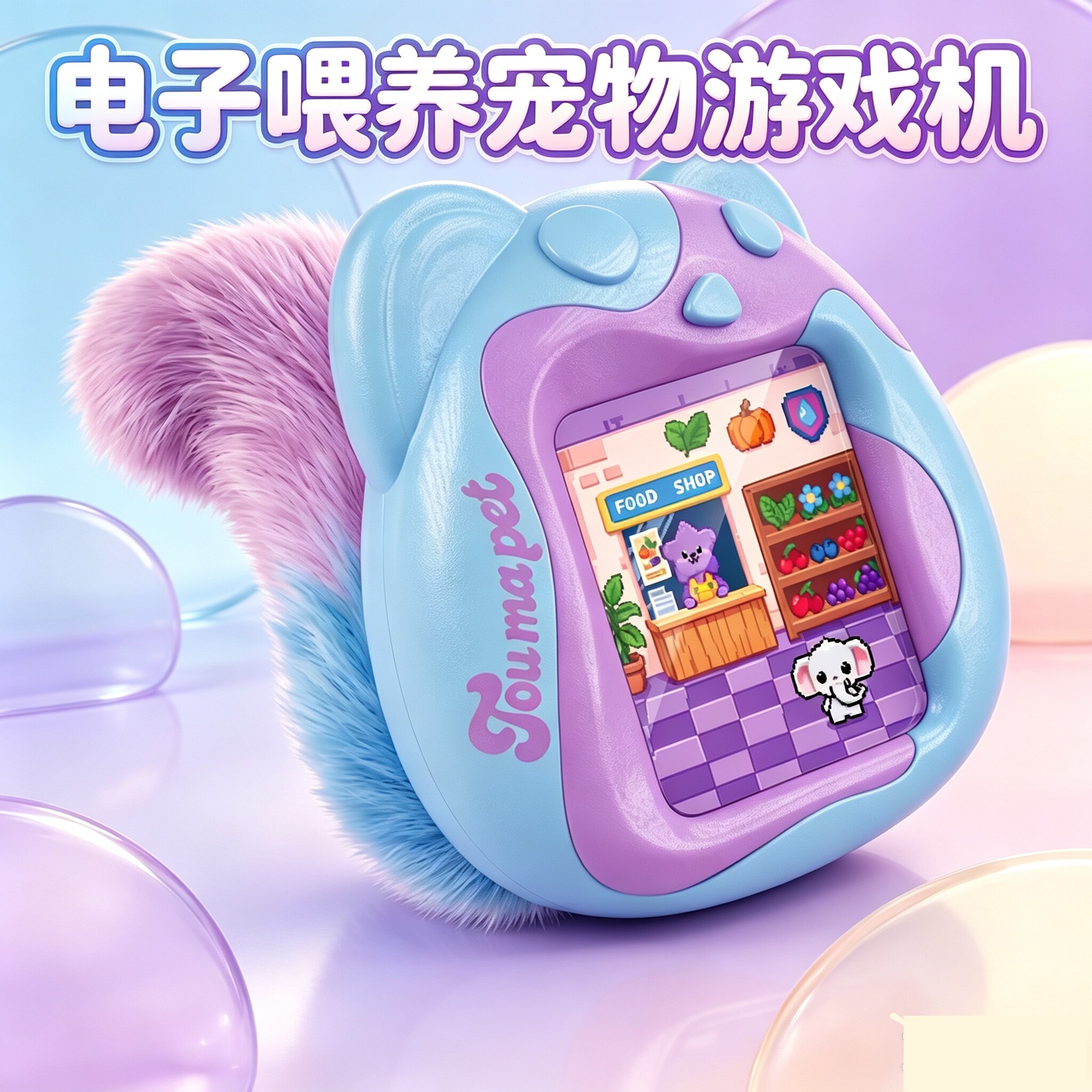 80后怀旧宠物电子喂养成游戏机图片