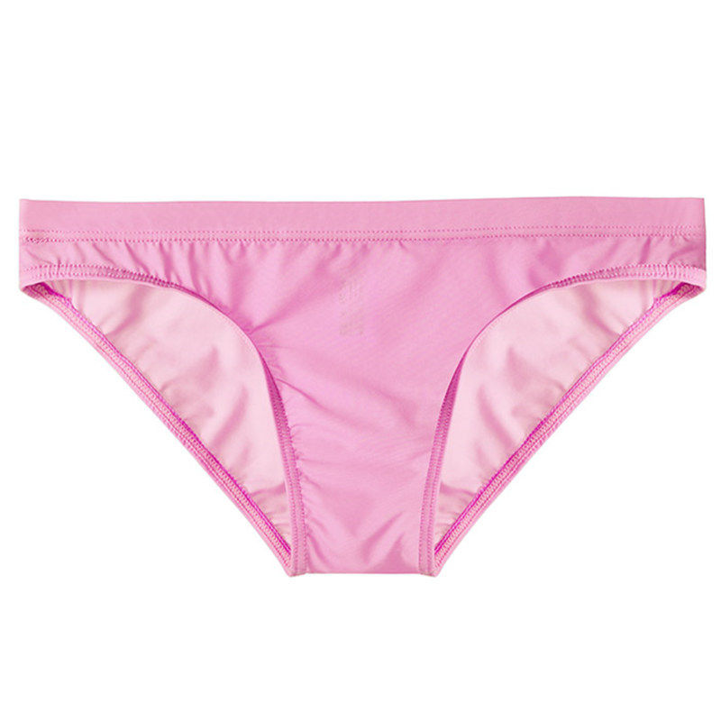 男士冰丝透明内裤无囊袋紧身三角裤薄款低腰性感透气青年夏季新款