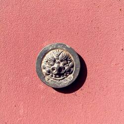 山西文创中式非遗砖雕瓦当瑞兽二款创意冰箱贴旅游纪念品赠送礼品